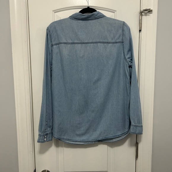 Torrid Light Denim Button Up - Picture 2 of 6